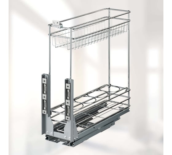 Бутылочница MF 200мм 2-уров.K4PTJ023B ALBA, 160х445х385мм, с доводчиком 5882v