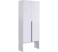 Двухдверный шкаф ИП Щербаков А.Н. L800 Баско (белое дерево) 173778.2552