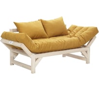 Диван Мебелик Бинго ткань savana plus yellow, каркас лак 9293