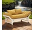 Диван Мебелик Бинго ткань savana plus yellow, каркас лак 9293 8