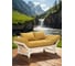 Диван Мебелик Бинго ткань savana plus yellow, каркас лак 9293 9