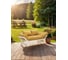 Диван Мебелик Бинго ткань savana plus yellow, каркас лак 9293 11
