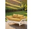 Диван Мебелик Бинго ткань savana plus yellow, каркас лак 9293 12