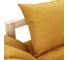 Диван Мебелик Бинго ткань savana plus yellow, каркас лак 9293 16