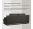 Диван-кровать Divan24 Вентура черный, механизм Еврокнижка, велюр 45200083 20