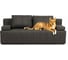 Диван-кровать Divan24 Вентура черный, механизм Еврокнижка, велюр 45200083 15