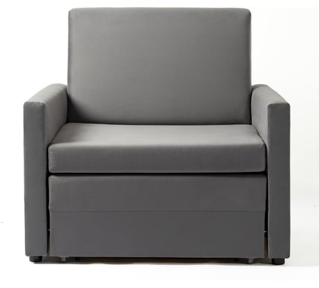 Кресло-кровать Divan24 Виктория раскладное для дома, серый 77000207-2