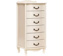 Комод WISSAR Джульетта узкий, 6 ящиков, дуб шампань 1621