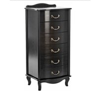 Комод WISSAR Джульетта узкий, 6 ящиков, венге 1539