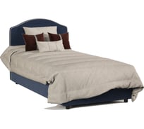 Кровать Шарм Класс 100 односпальная, велюр Ультра миднайт 34062026113