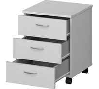 Выкатная тумба Комфорт-Питер Бюджет 2556-Р (402952) 290 Белый шагрень 2556-Р.290