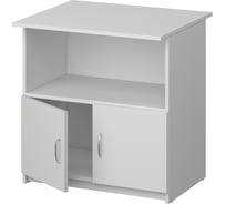 Стационарная тумба Комфорт-Питер Бюджет 2558 (402658) 290 Белый шагрень 2558.290