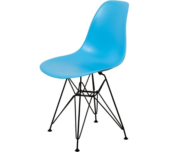 Стул DERSTUHL Black Eames, голубой DSL03.008 1