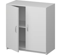 Шкаф Комфорт-Питер Бюджет 2550 (402877, 402879) 290 Белый шагрень 290 Белый шагрень 2550.290.290