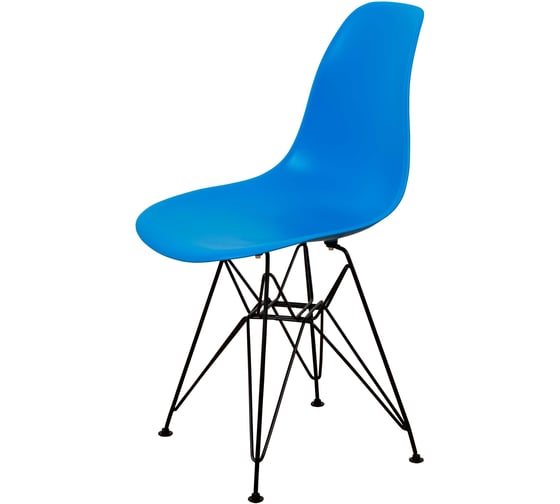 Стул DERSTUHL Black Eames, синий, комплект 4 шт DSL03.007.4 1