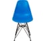 Комплект стульев пластиковых DERSTUHL 4 шт Black Eames, синий, DSL03.007.4 4