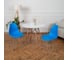 Стул пластиковый DERSTUHL Chrom Eames, синий DSL02.007 2