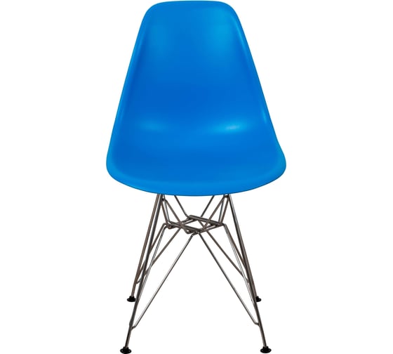 Комплект стульев пластиковых DERSTUHL 4 шт Chrom Eames, синий, DSL02.007.4