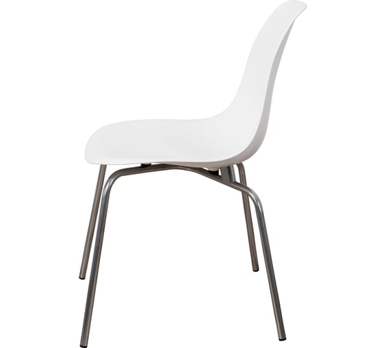 Стул пластиковый DERSTUHL Elegant Chrom Eames, Белый DSL028.001