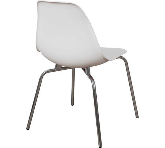 Стул пластиковый DERSTUHL Elegant Chrom Eames, Белый DSL028.001
