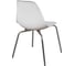 Комплект стульев пластиковых DERSTUHL 2 шт Elegant Chrom Eames, Белый, DSL028.001.2 6