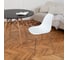 Комплект стульев пластиковых DERSTUHL 2 шт Elegant Chrom Eames, Белый, DSL028.001.2 7