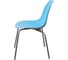 Комплект стульев пластиковых DERSTUHL 2 шт Elegant Chrom Eames, Голубой, DSL028.008.2 5