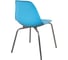 Комплект стульев пластиковых DERSTUHL 2 шт Elegant Chrom Eames, Голубой, DSL028.008.2 6
