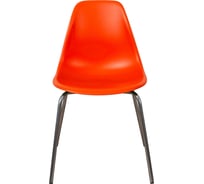 Комплект стульев пластиковых DERSTUHL 2 шт Elegant Chrom Eames, Оранжевый, DSL028.005.2