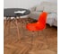 Комплект стульев пластиковых DERSTUHL 2 шт Elegant Chrom Eames, Оранжевый, DSL028.005.2 4