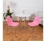 Стул пластиковый DERSTUHL Elegant Chrom Eames, Розовый DSL028.015 2
