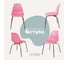 Комплект стульев пластиковых DERSTUHL 4 шт Elegant Chrom Eames, Розовый, DSL028.015.4 1