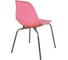 Комплект стульев пластиковых DERSTUHL 4 шт Elegant Chrom Eames, Розовый, DSL028.015.4 6