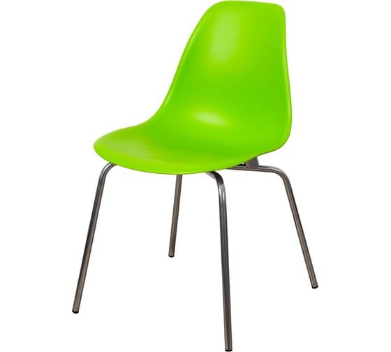 Стулья DERSTUHL Elegant Chrom Eames, салатовый, 4 шт DSL028.012.4 1