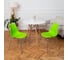 Комплект стульев пластиковых DERSTUHL 4 шт Elegant Chrom Eames, Салатовый, DSL028.012.4 2