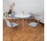 Стул пластиковый DERSTUHL Elegant Chrom Eames, Светло-серый DSL028.002 6
