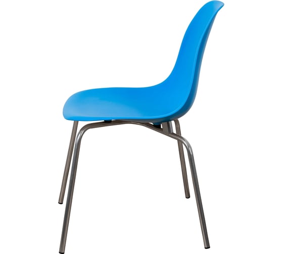 Стул пластиковый DERSTUHL Elegant Chrom Eames, Синий DSL028.007