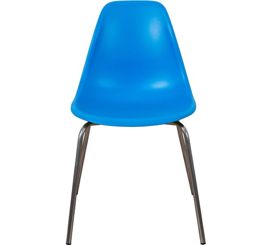 Комплект стульев пластиковых DERSTUHL 2 шт Elegant Chrom Eames, Синий, DSL028.007.2