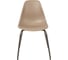 Комплект стульев пластиковых DERSTUHL 2 шт Elegant Chrom Eames, Темно-бежевый, DSL028.013.2 4