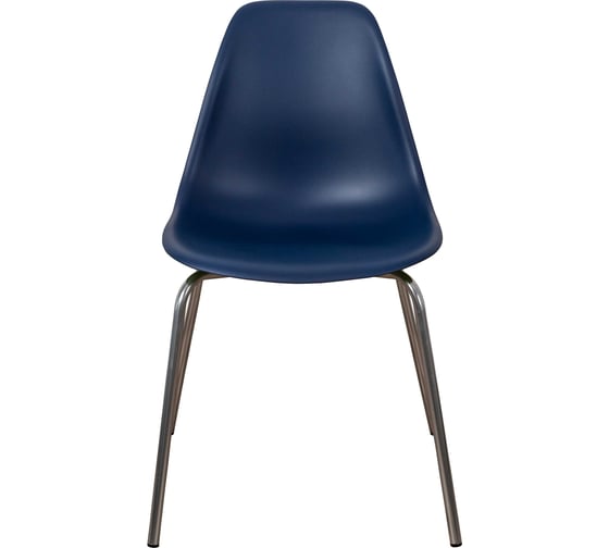 Стул пластиковый DERSTUHL Elegant Chrom Eames, Темно-синий DSL028.017