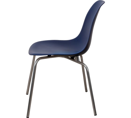 Стул пластиковый DERSTUHL Elegant Chrom Eames, Темно-синий DSL028.017
