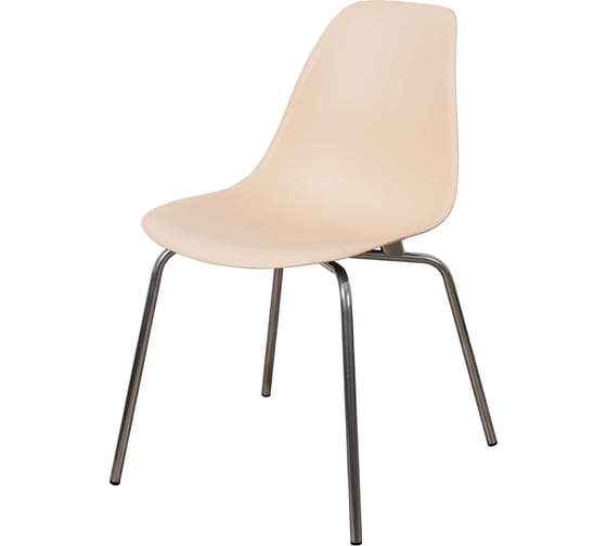 Стул DERSTUHL Elegant Chrom Eames, теплый бежевый DSL028.014