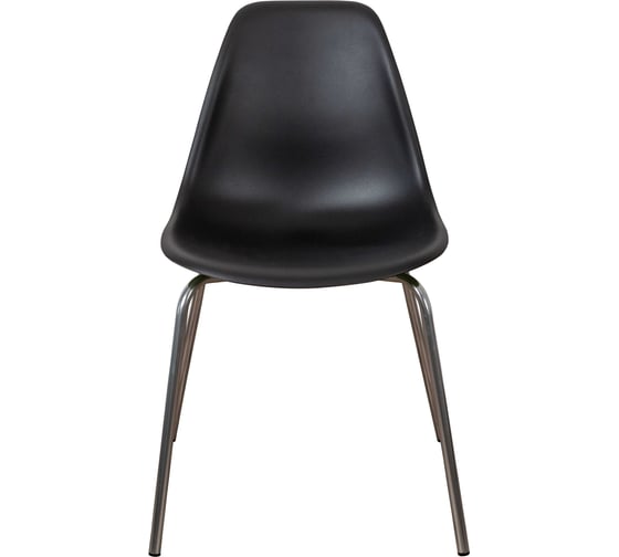 Стул пластиковый DERSTUHL Elegant Chrom Eames, Черный DSL028.010