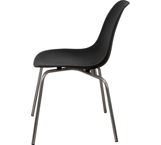Стул пластиковый DERSTUHL Elegant Chrom Eames, Черный DSL028.010