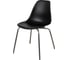 Комплект стульев пластиковых DERSTUHL 4 шт Elegant Chrom Eames, Черный, DSL028.010.4 3