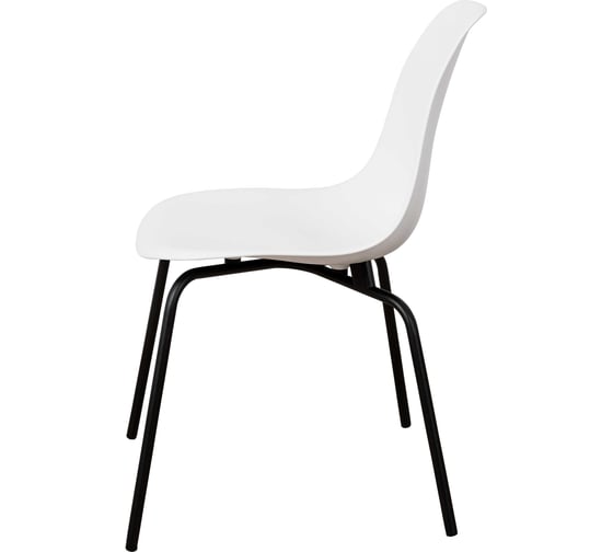 Стул пластиковый DERSTUHL Elegant Black Eames, Белый DSL038.001