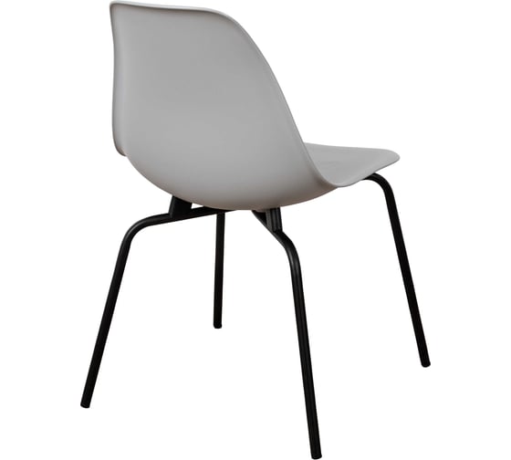 Стул пластиковый DERSTUHL Elegant Black Eames, Светло-серый DSL038.002