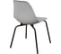 Стул пластиковый DERSTUHL Elegant Black Eames, Светло-серый DSL038.002 6