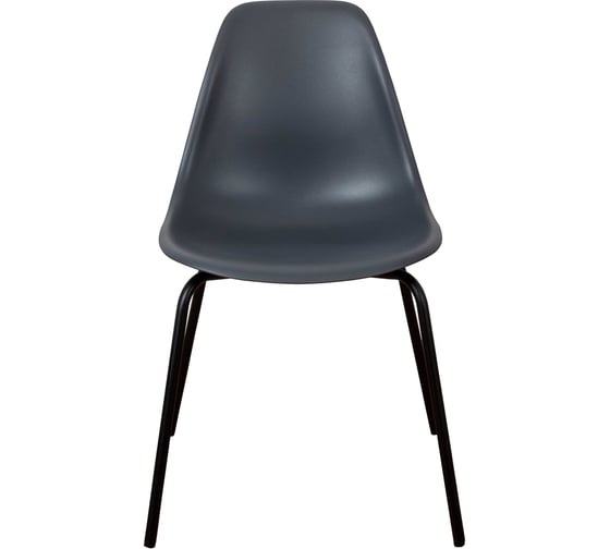 Стул пластиковый DERSTUHL Elegant Black Eames, Темно-серый DSL038.003
