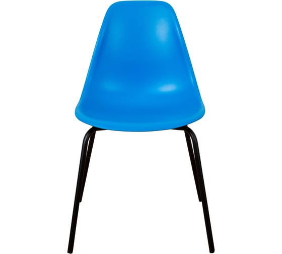 Стул пластиковый DERSTUHL Elegant Black Eames, Синий DSL038.007